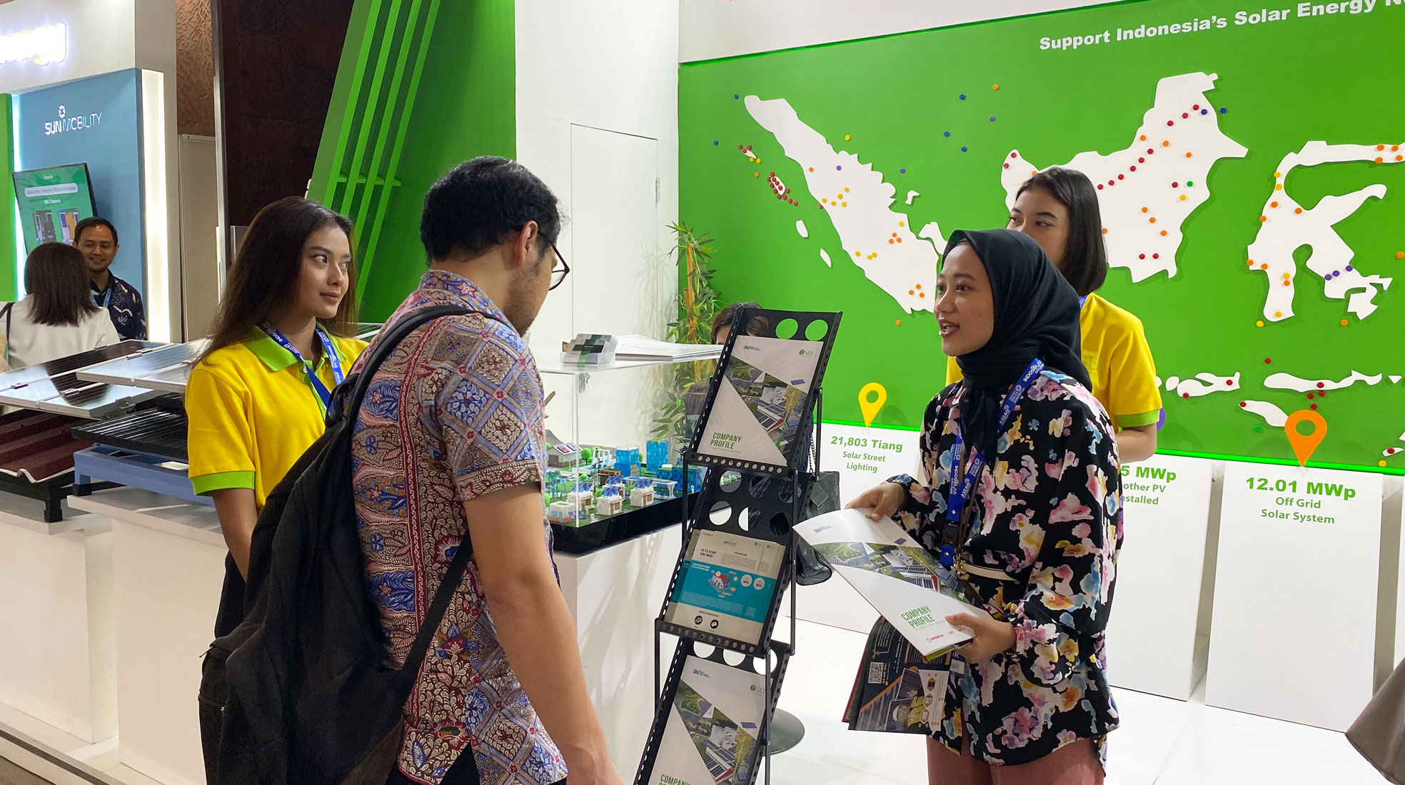 Hadir Di IndoSolar Expo, Booth SEI Ramai Dikunjungi