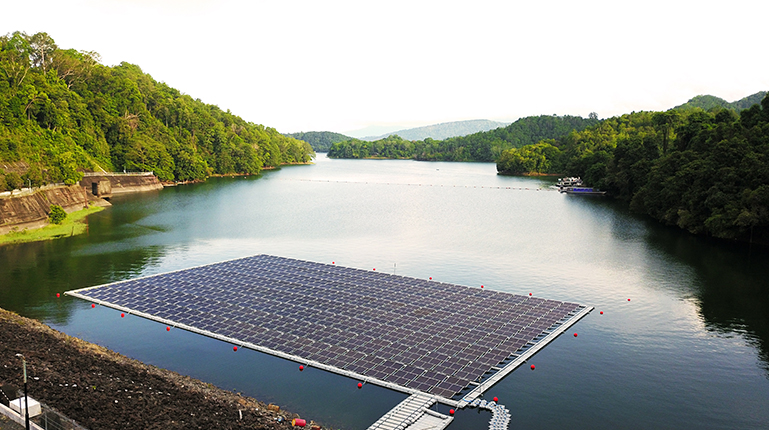 SEI Successfully Builds Floating Solar Power Plant at Riam Kanan Hydroelectric Power Plant, South Kalimantan